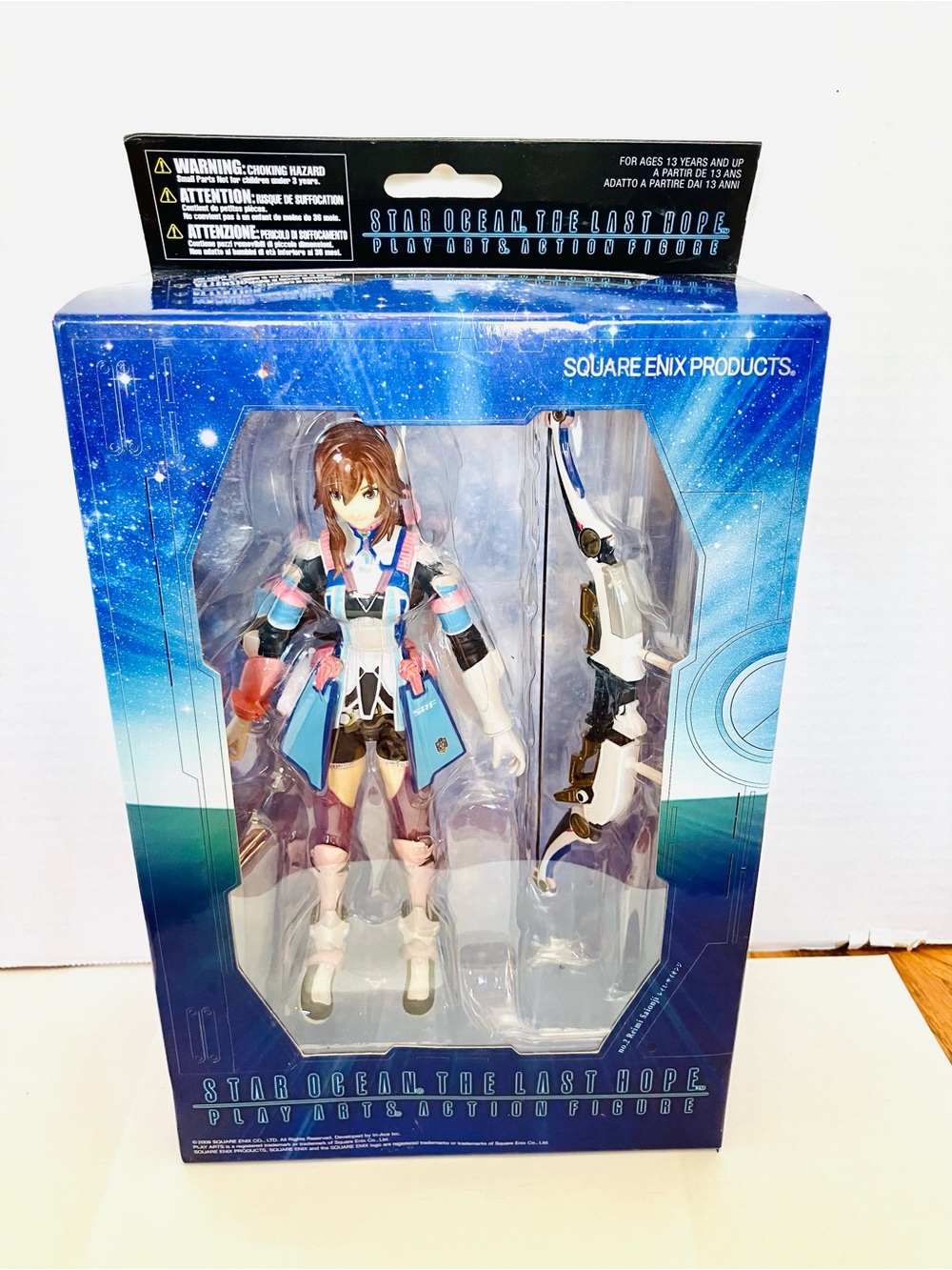 Square Enix Play Arts Reimi Saionji 8in Figure New 2009 Star Ocean Last Hope